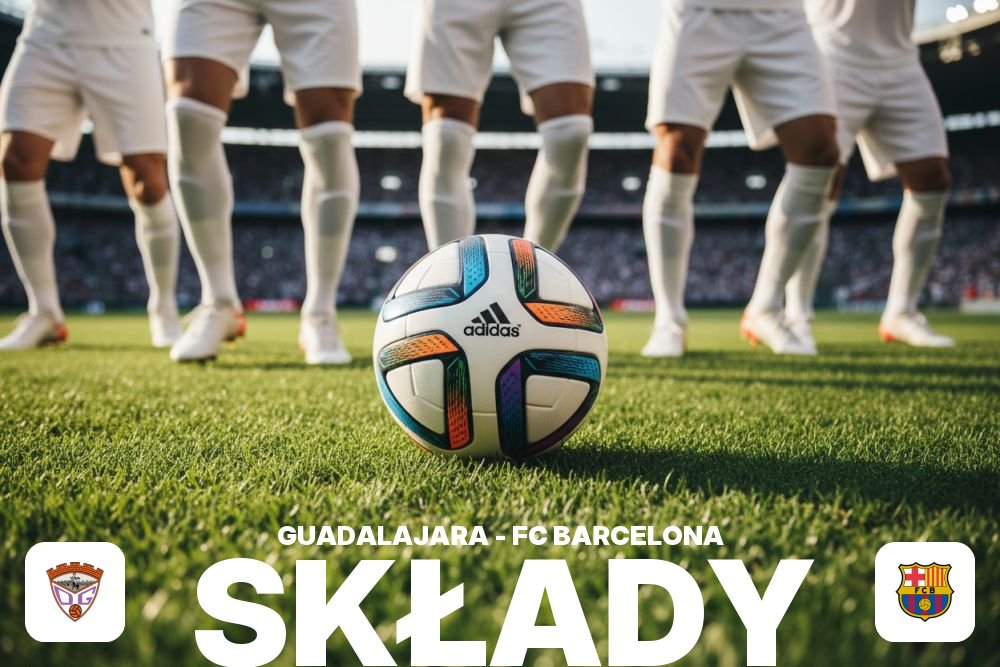 Składy: CD Guadalajara – FC Barcelona – młodzi zawodnicy w kadrze meczowej