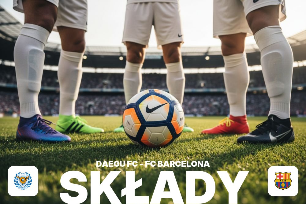 Składy: Daegu FC – FC Barcelona