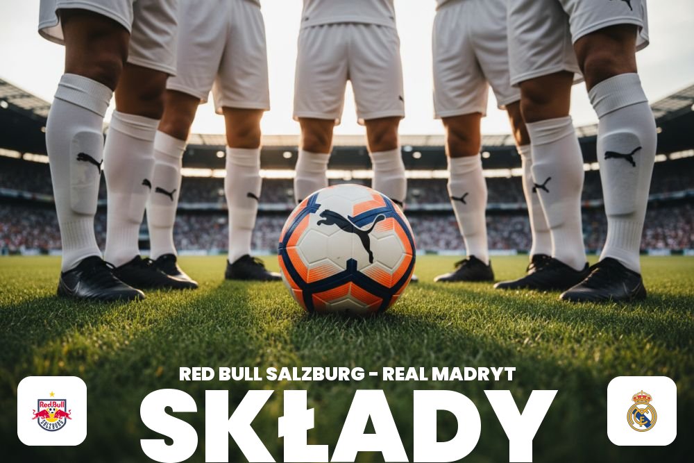 Składy: RB Salzburg – Real Madryt – ustawienie taktyczne i ławka rezerwowych